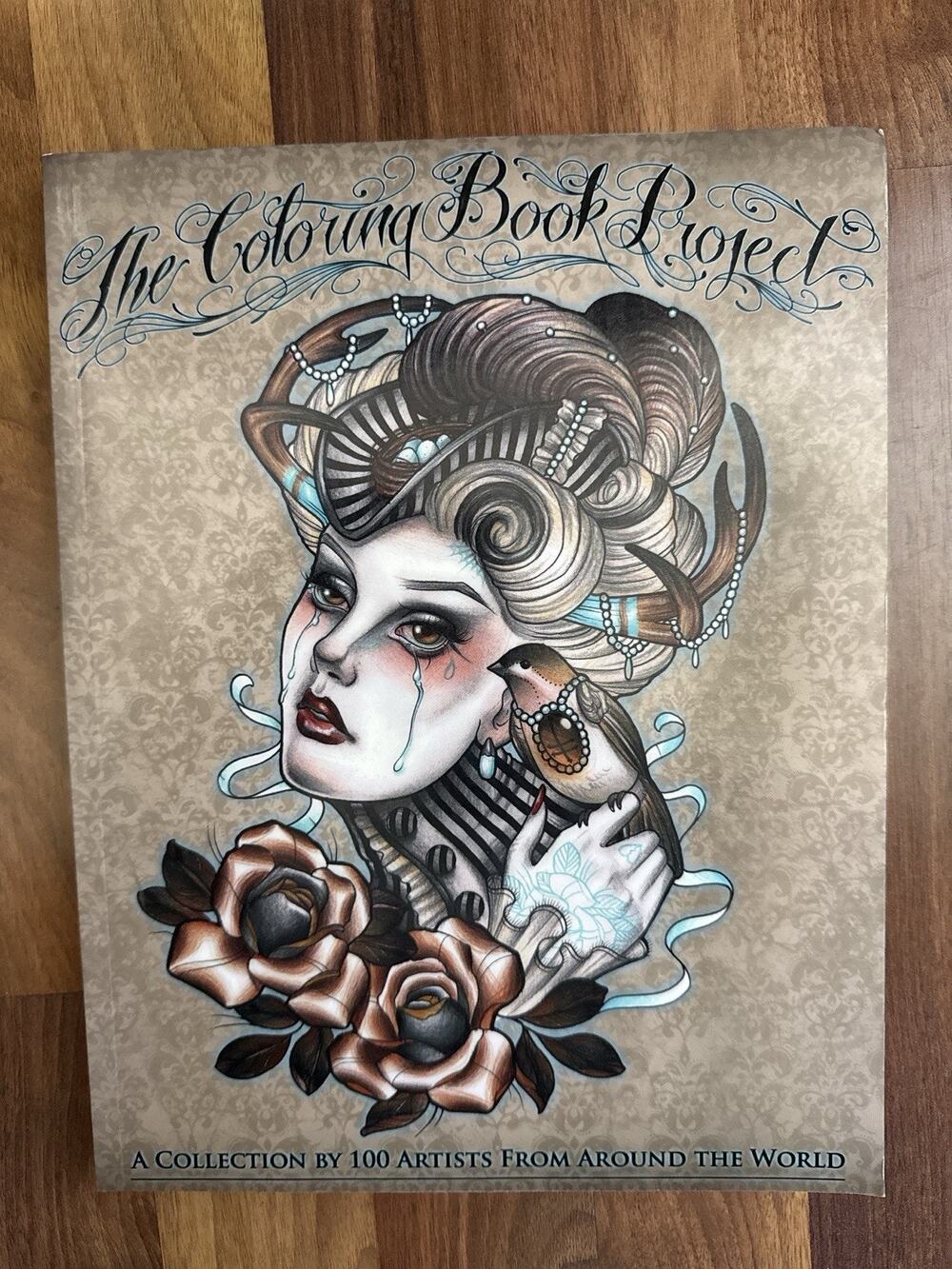 Coloring Book Project : A Collection by 100 Artists from Around the World by...